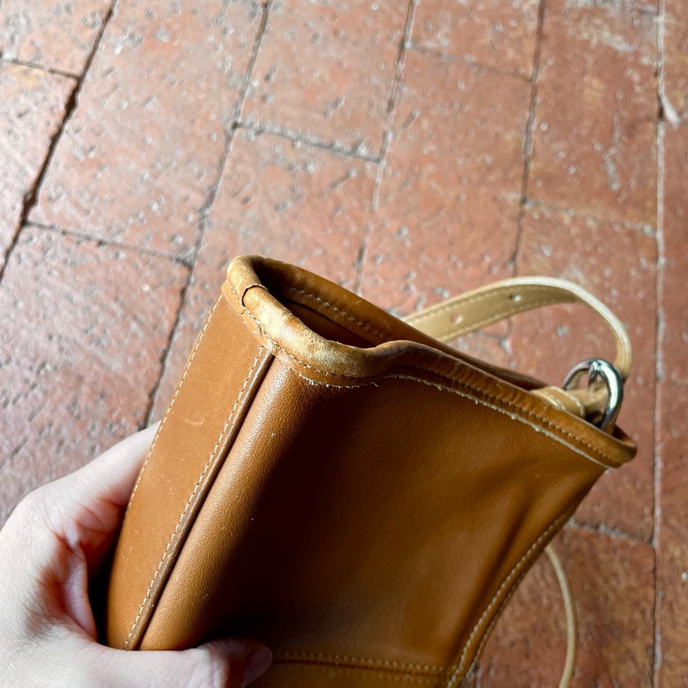 Coach small brown leather purse - Picture 7 of 7